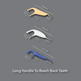 Braces Toothbrush| Soft Bristle Orthodontic Toothbrush for Cleaning Ortho Braces | U Shaped Portable Toothbrushes for Braces| Set of 4