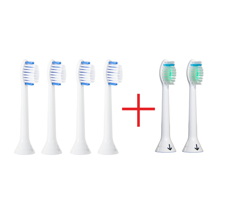 Braces Toothbrush Rechargeable With 4 Heads Bonus 2 AFTERCARE